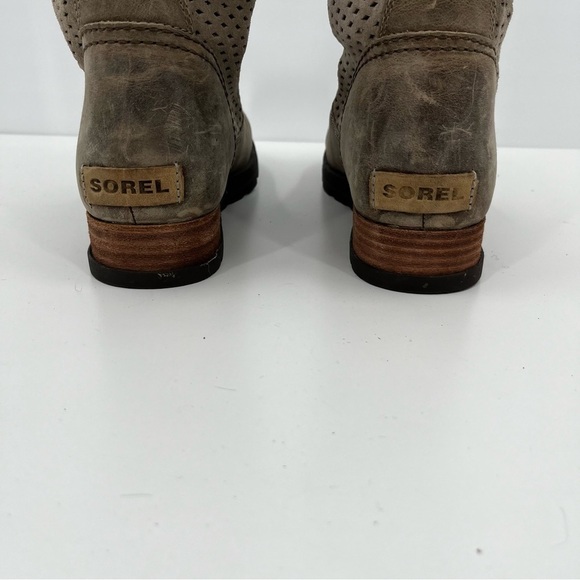 Sorel Womens 7 Major Leather Short Half Calf Boots - Picture 9 of 14